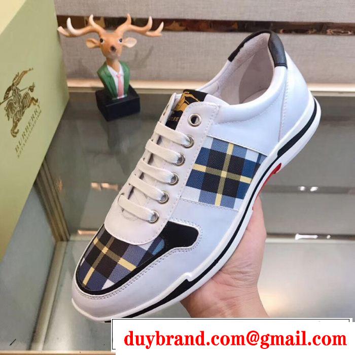 カジュアルシューズ 人気商品最新作 バーバリー大人気発売中 BURBERRY 毎年大人気！2019