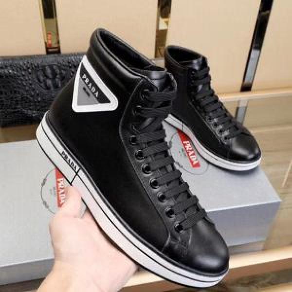 Bán phổ biến tác phẩm mới nhất Prada Prada High -top Giày 2 Lựa chọn màu sắc mới 60 % Off_ Sneakers, Shoes