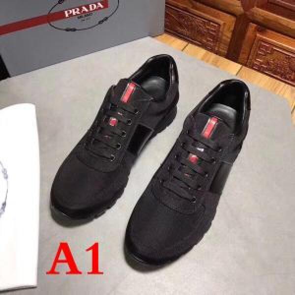 Giày chạy bộ đồ thời trang và phổ biến cho Prada Prada Prada Prada Tác phẩm mới nổi tiếng _ Giày thể thao, thời trang nam