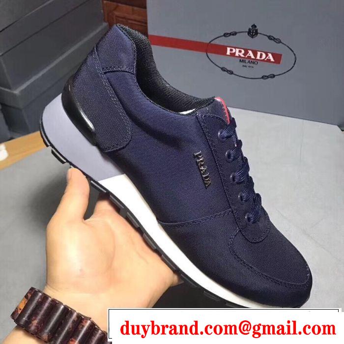 2019年春の新作続々 プラダ PRADA 限定品が必須! ランニングシューズ 世界中で注目!! お早めに!!