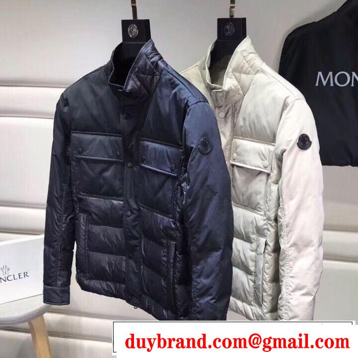 今年流行りの新作アイテム MONCLER モンクレール ダウンジャケット ブランドアイテム激安 2色可選