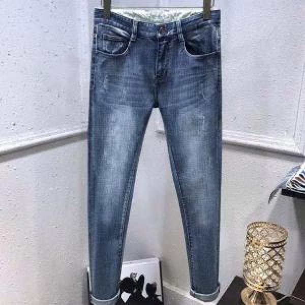 Moncler moncler denim quần phiên bản mới nhất được đề xuất sản phẩm khó khăn người nổi tiếng cũng là một sản phẩm yêu thích _ quần jean thương hiệu _ thời trang nam
