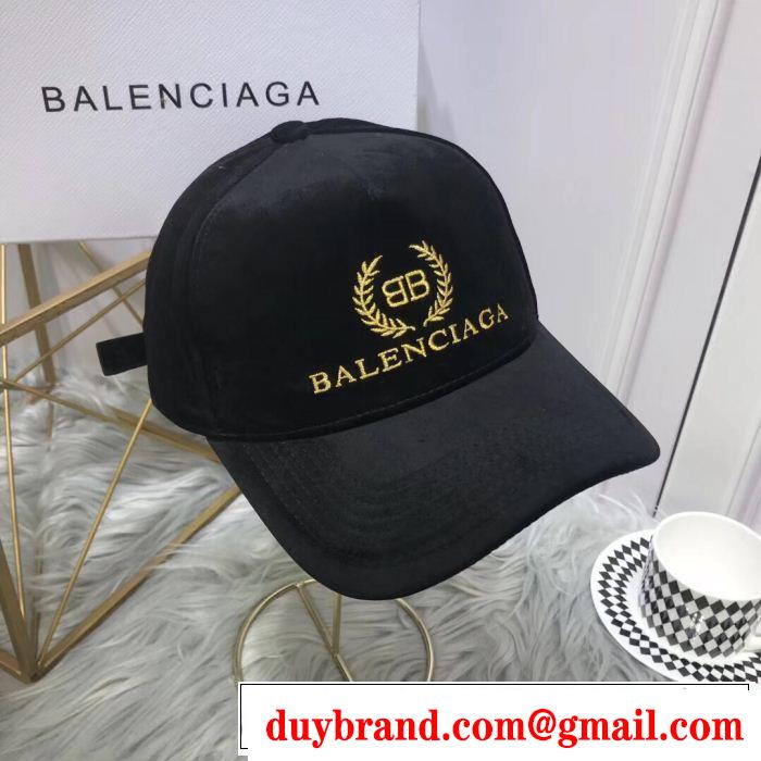 毎日でも使える人気商品 3色可選  キャップ 新しい品質保証バレンシアガ BALENCIAGA 2019年春の新作続々
