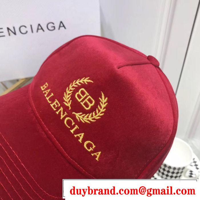 毎日でも使える人気商品 3色可選  キャップ 新しい品質保証バレンシアガ BALENCIAGA 2019年春の新作続々