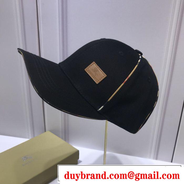 2019新作セール  キャップ 高い人気アイテム 2色可選 バーバリー BURBERRY VIPセール限定品