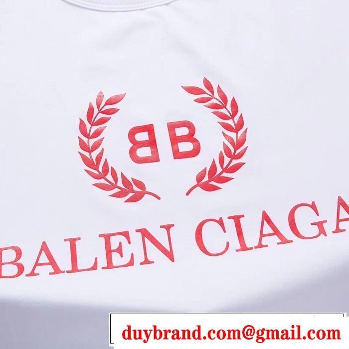 今年の正解大人気新作 季節感をプラス人気商品 2019 BALENCIAGA バレンシアガ 半袖Tシャツ 3色可選