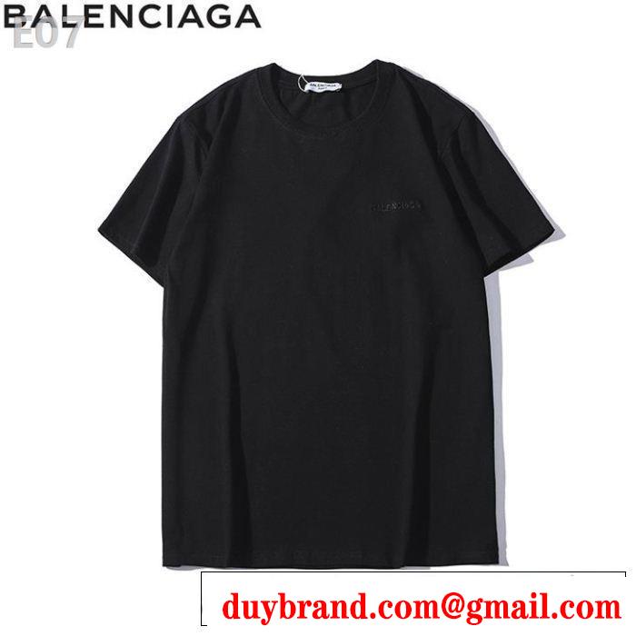 ぐっと鮮度がアップ Tシャツ/ティーシャツ こなれ感を引き立たせ バレンシアガ BALENCIAGA 2色可選