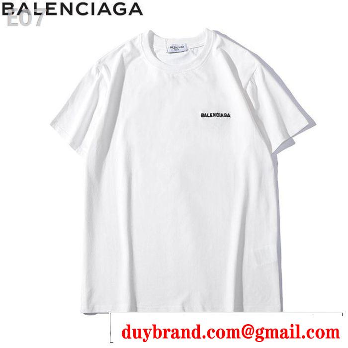 ぐっと鮮度がアップ Tシャツ/ティーシャツ こなれ感を引き立たせ バレンシアガ BALENCIAGA 2色可選