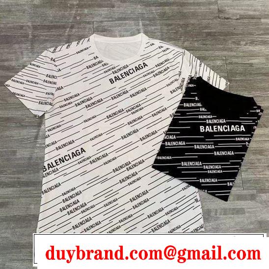  バレンシアガ BALENCIAGA  今シーズン人気のアイテム  Tシャツ/ティーシャツ 2色可選季節感をプラス人気商品