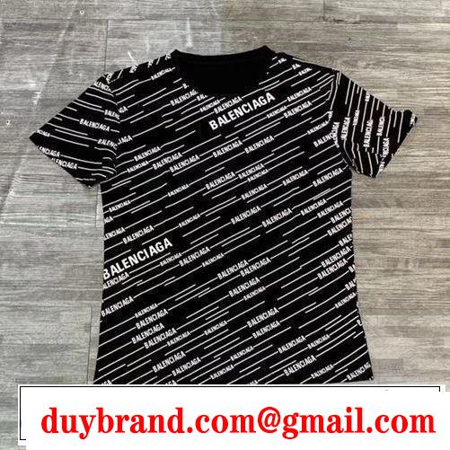 バレンシアガ BALENCIAGA  今シーズン人気のアイテム  Tシャツ/ティーシャツ 2色可選季節感をプラス人気商品