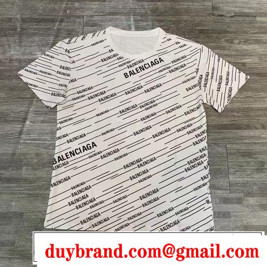 バレンシアガ BALENCIAGA  今シーズン人気のアイテム  Tシャツ/ティーシャツ 2色可選季節感をプラス人気商品