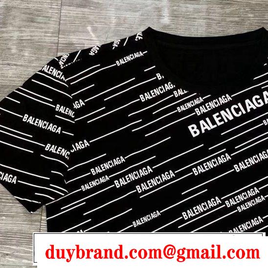 バレンシアガ BALENCIAGA  今シーズン人気のアイテム  Tシャツ/ティーシャツ 2色可選季節感をプラス人気商品