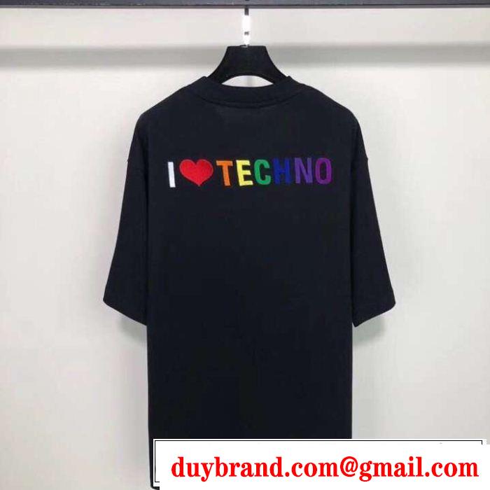 目を引く存在感抜群  2色可選 Tシャツ/ティーシャツ  魅力的な今年らしい バレンシアガ BALENCIAGA