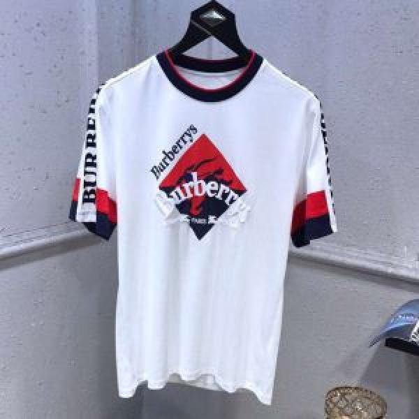 Burberry Burberry New Novel Style T -shirt/Tea Áo sơ mi cổ điển Phong cách mùa xuân/mùa hè giới hạn