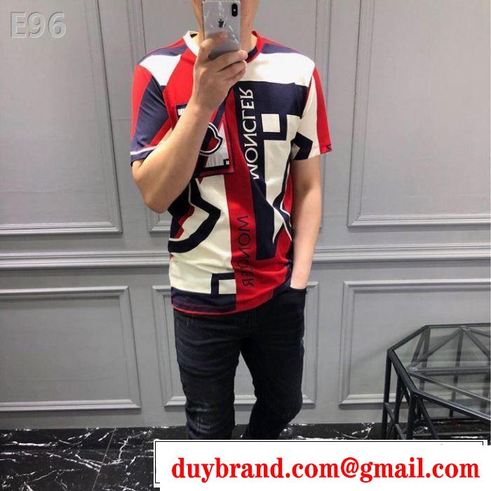 MONCLER モンクレール 半袖Tシャツ 大人可愛いスタイル 夏大人気のアイテム 通勤の定番