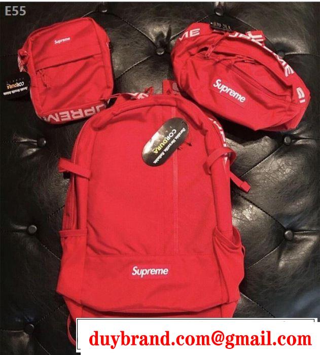 シュプリーム 2019即旬な装いに SUPREME リュック 今シーズン人気のアイテム  3色可選