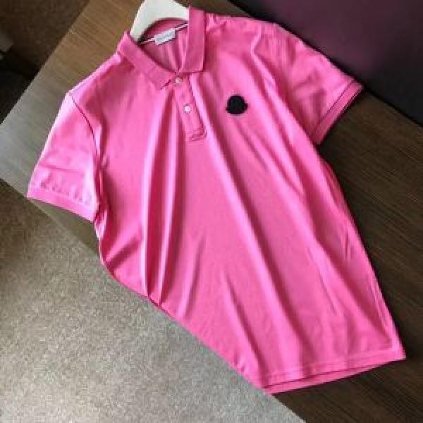 Moncler 18 MỚI Màu sắc phong phú Moncler Tay áo ngắn T -Shirt 2 Lựa chọn màu sắc Bầu không khí con voi _ Tay áo ngắn T -shirt_Men's Fashion