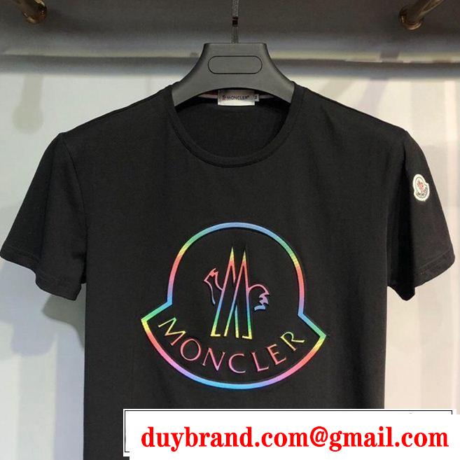 まずは定番！人気アイテム  MONCLER モンクレール 半袖Tシャツ 4色可選 2019即旬な装いに