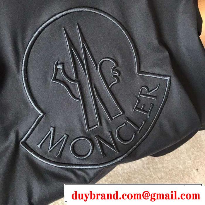 大人っぽく着こなし MONCLER モンクレール 半袖Tシャツ 2色可選 《2019年》今、注目のストリート