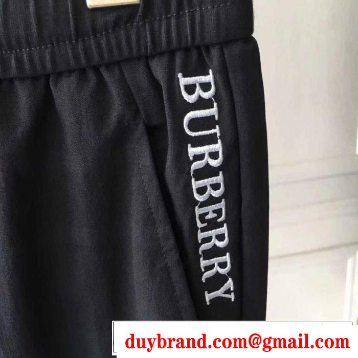 2019年春夏のトレンドアイテム スエットパンツ  バーバリー BURBERRY ぐっと鮮度がアップ