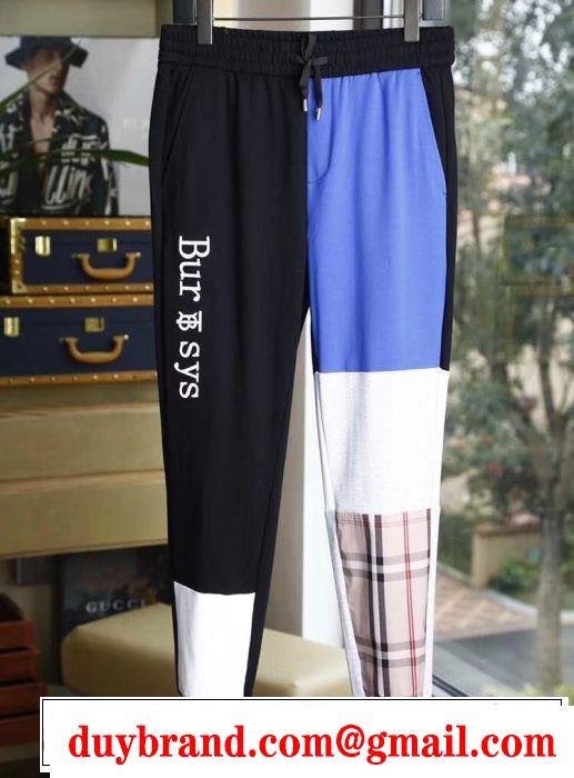  大人のカジュアルスタイル スエットパンツ 2019SSのトレンド商品 バーバリー BURBERRY 