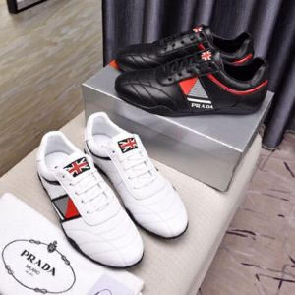Người lớn thời trang mùa hè giản dị 2019 Thương hiệu mới nhất Prada Prada Giày thông thường 2 màu _ Giày thể thao