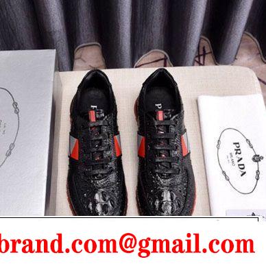 PRADA プラダ カジュアルシューズ 2019SSのトレンド商品 春夏シンプルファッションでOK！夏キレ味をプラス