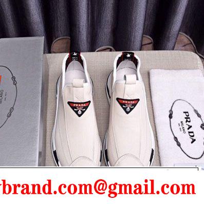 春夏の流行り2019新品 春色の最旬の人気アイテム  PRADA プラダ カジュアルシューズ 今っぽく新作アイテム