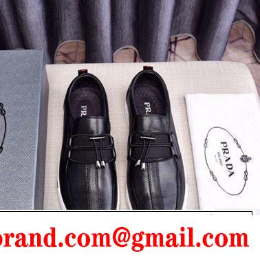 2019春夏は人気定番 人気ストリートブランド新品 暑い季節も大活躍 PRADA プラダ カジュアルシューズ