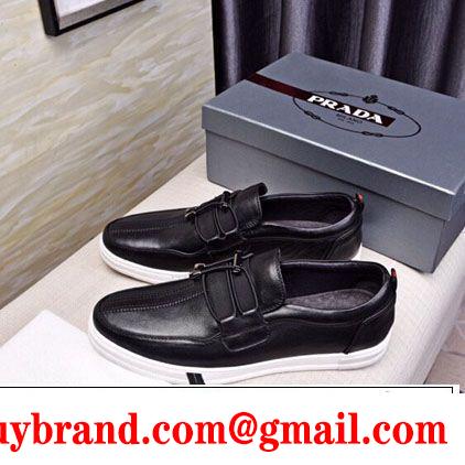 2019春夏は人気定番 人気ストリートブランド新品 暑い季節も大活躍 PRADA プラダ カジュアルシューズ