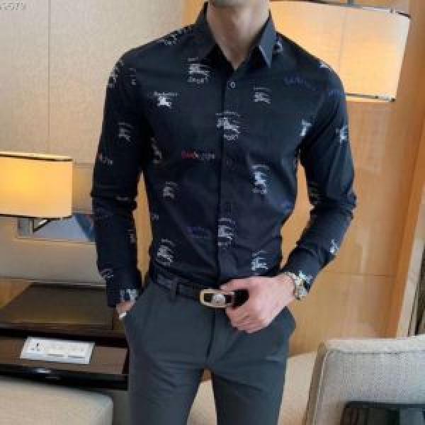Vật phẩm giới hạn của mùa này Burberry Burberry 2019 Mùa xuân/Mùa hè Vật phẩm dài tay/Ron T/Long t -shirt _ Áo