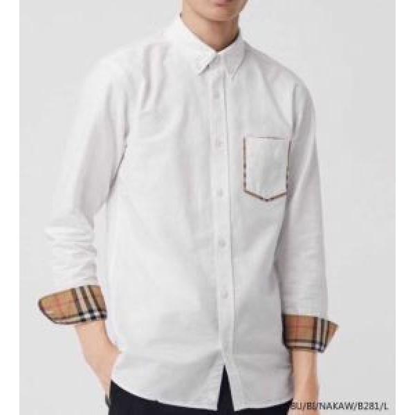 2019 Thời trang mới nhất tay dài/dài t/dài t/dài t -shirt burberry burberry 3 màu Chọn mặc mùa hè này _ áo sơ mi _ thời trang nam