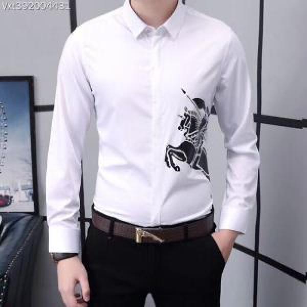 Burberry Burberry Long Sleeve/Long Sleeve/Long T/Long T -Shirt 2019 Mùa xuân/Mùa hè tiếp tục xu hướng _ Áo