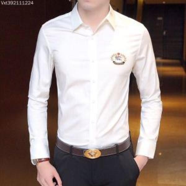 Tay áo dài/tay áo dài/dài t/dài t -shirt bình thường Burberry Burberry 2 -Molored Spring/Summer Fashion 2019 New_ Shirt _ Thời trang nam