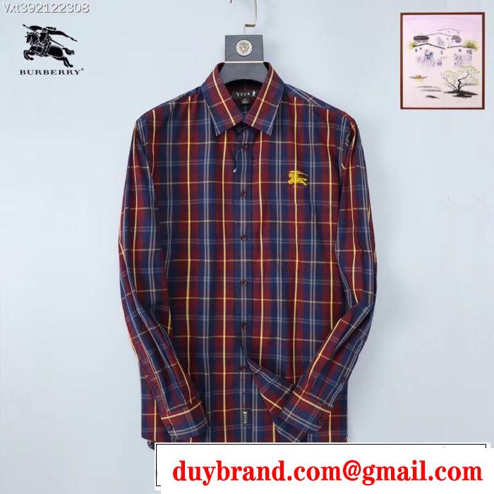  バーバリー BURBERRY  【2019春夏】最新コレクション 長袖 /ロンT/ロングT/ロングTシャツ 爽やかな色合い