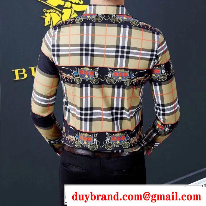 バーバリー BURBERRY  今年の正解大人気新作 長袖 /ロンT/ロングT/ロングTシャツ きれいめ派に上質