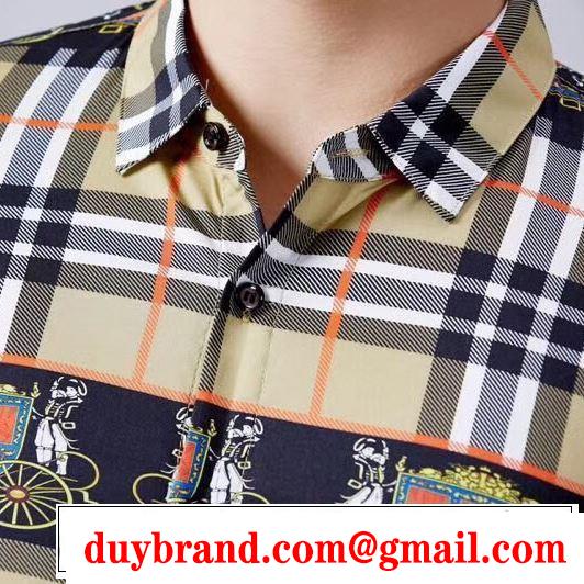 バーバリー BURBERRY  今年の正解大人気新作 長袖 /ロンT/ロングT/ロングTシャツ きれいめ派に上質