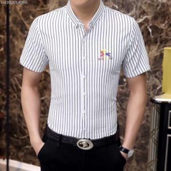 Tay áo mát mẻ/tay áo dài/dài t/dài t/dài t -shirt mát mẻ Burberry 2019 Mùa hè phải _ áo sơ mi _ thời trang nam