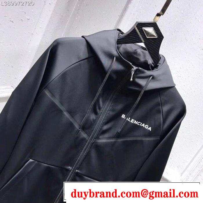 バレンシアガ最新で男性にもお勧め BALENCIAGA 2019限定 男性に人気ダスター コート王道コンビ