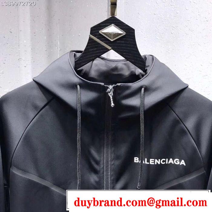バレンシアガ最新で男性にもお勧め BALENCIAGA 2019限定 男性に人気ダスター コート王道コンビ