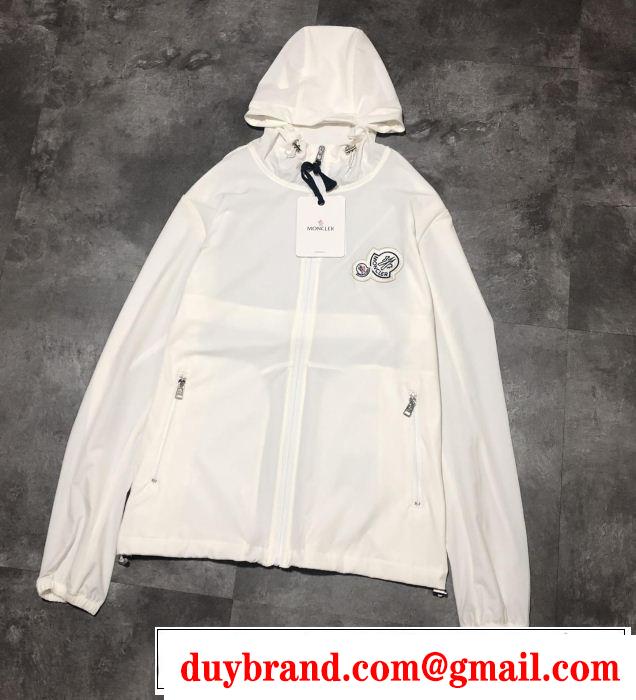 モンクレール2019春夏人気トレンドアイテム MONCLER 3色可選 軽量ジャケットリッチな印象に