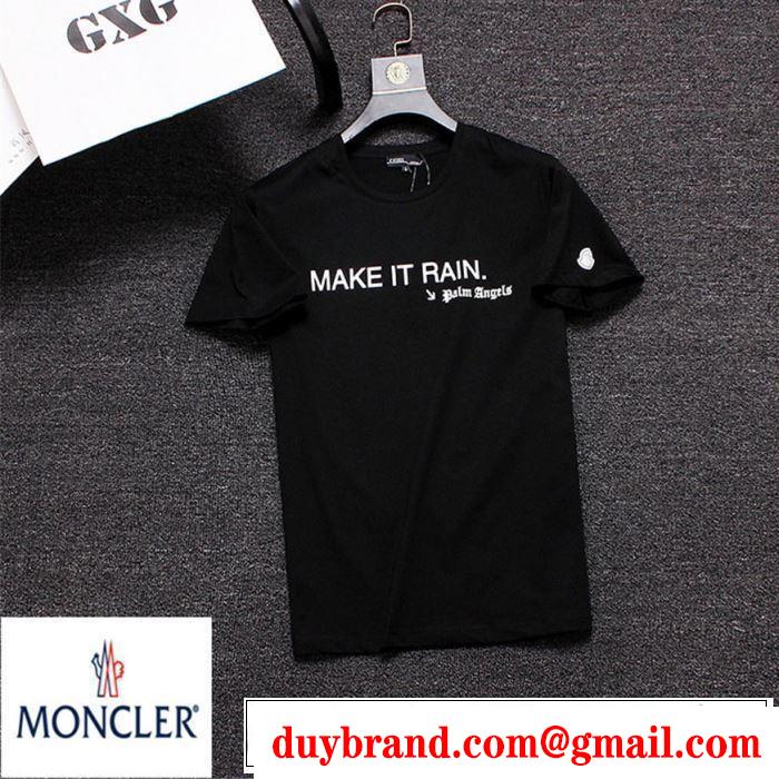  モンクレール MONCLER  Một cảm giác tuyệt đối 優しい Tシャツ/ティーシャツ カジュアルさ 2色可選 2019年の春夏に着たい 