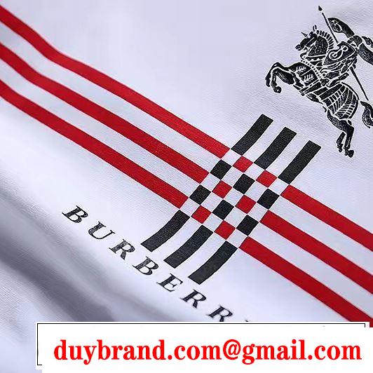 春夏の流行り2019新品 おしゃれデザインも大人気 BURBERRY バーバリー  半袖Tシャツ 3色可選