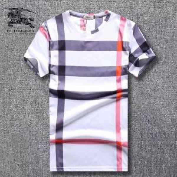 2019 Mùa xuân / Mùa hè Thời trang Người lớn dễ thương Phong cách Burberry Burberry Burberry Short Tay áo T -Shirt 3 -Molored Lựa chọn _ Tay áo ngắn T -Shirt _ Thời trang nam