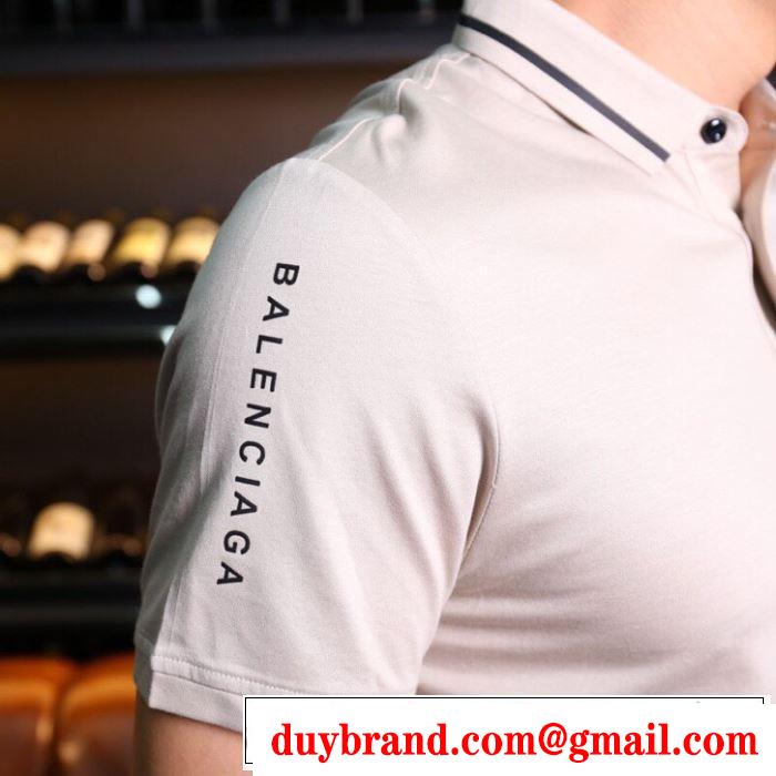BALENCIAGA バレンシアガ  半袖Tシャツ 2色可選 2019年最新ファッション 大人の可愛さを引き立て
