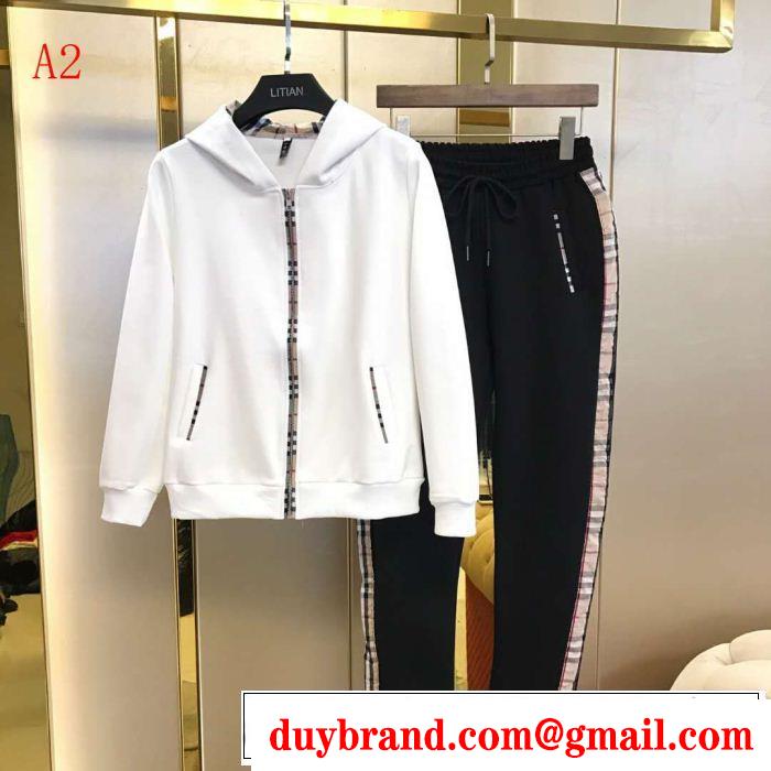BURBERRY大注目国内完売数量限定 3色可選 上下セット  バーバリー 正規品保証19春夏