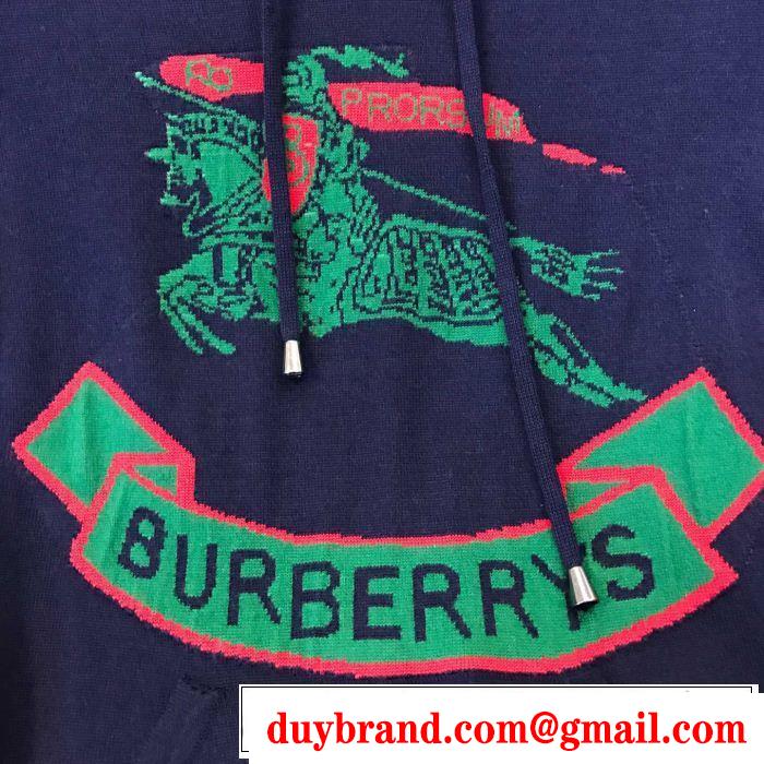 2019夏ファション新品 バーバリー 格安SALEBURBERRY パーカー 4色可選 定番が欲しい方