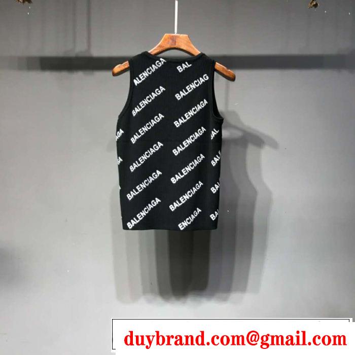 2019年春夏流行ファッション 今季のトレンド人気新作 BALENCIAGA バレンシアガ 半袖Tシャツ 3色可選