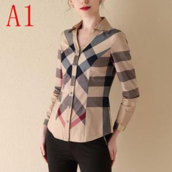 Burberry Burberry Long Sleeve Shirt Ladies Ladies MultiGer Village 2019 Mùa xuân / Summer Trend it