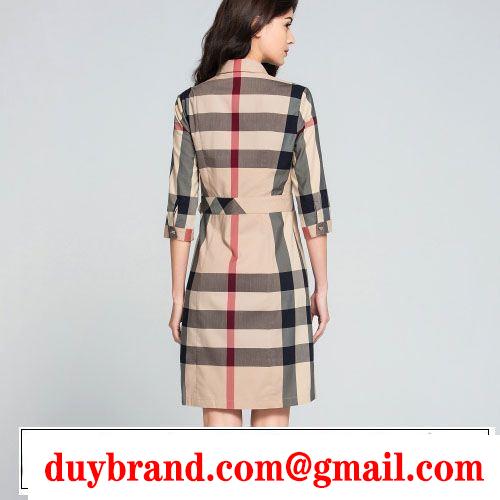バーバリー BURBERRY ワンピース 4色可選 2019年の春夏に着たい オシャレアイテム オシャレな印象に